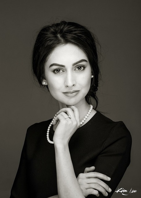 Sadaf posing for the picture